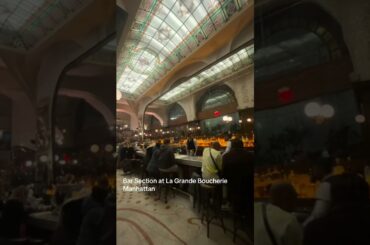 Art Nouveau style French restaurant in NYC #finedining #nyc #architecture #artnouveau #viral