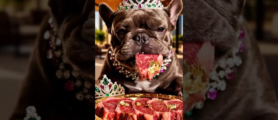Rare Isabella Frenchie’s FIRST ASMR Mukbang   #ASMRDog #FrenchBulldog #IsabellaFrenchie #DogEating