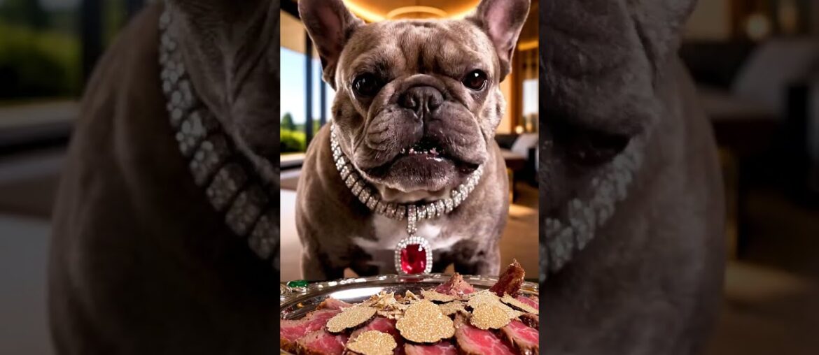 Rare Isabella Frenchie’s FIRST ASMR Mukbang   #ASMRDog #FrenchBulldog #IsabellaFrenchie #DogEating