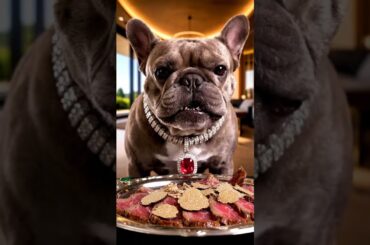 Rare Isabella Frenchie’s FIRST ASMR Mukbang   #ASMRDog #FrenchBulldog #IsabellaFrenchie #DogEating