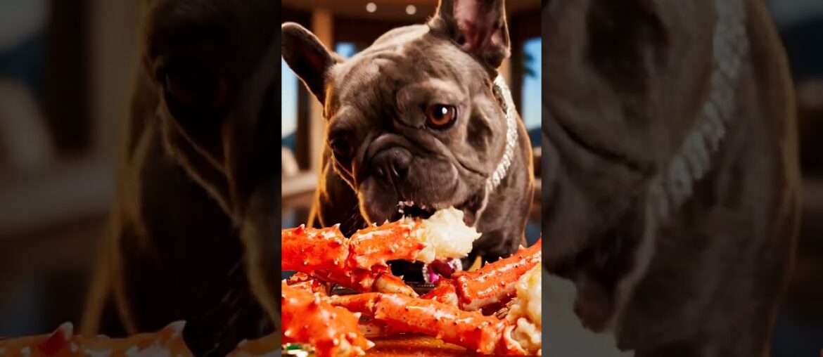 Rare Isabella Frenchie’s FIRST ASMR Mukbang   #ASMRDog #FrenchBulldog #IsabellaFrenchie #DogEating