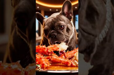 Rare Isabella Frenchie’s FIRST ASMR Mukbang   #ASMRDog #FrenchBulldog #IsabellaFrenchie #DogEating