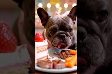 Rare Isabella Frenchie’s FIRST ASMR Mukbang   #ASMRDog #FrenchBulldog #IsabellaFrenchie #DogEating