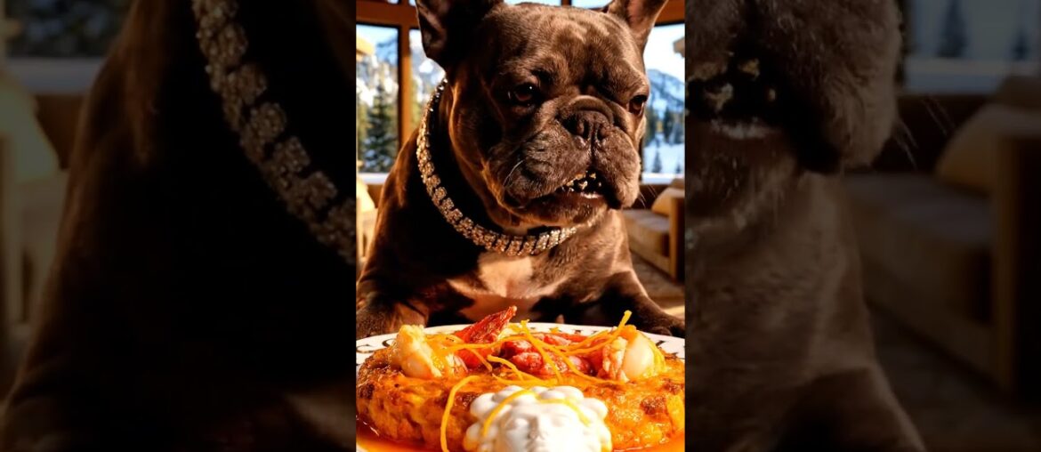 Rare Isabella Frenchie’s FIRST ASMR Mukbang   #ASMRDog #FrenchBulldog #IsabellaFrenchie #DogEating