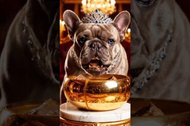 Rare Isabella Frenchie’s FIRST ASMR Mukbang   #ASMRDog #FrenchBulldog #IsabellaFrenchie #DogEating