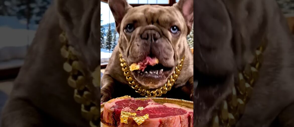 Rare Isabella Frenchie’s FIRST ASMR Mukbang   #ASMRDog #FrenchBulldog #IsabellaFrenchie #DogEating