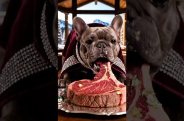 Rare Isabella Frenchie’s FIRST ASMR Mukbang   #ASMRDog #FrenchBulldog #IsabellaFrenchie #DogEating