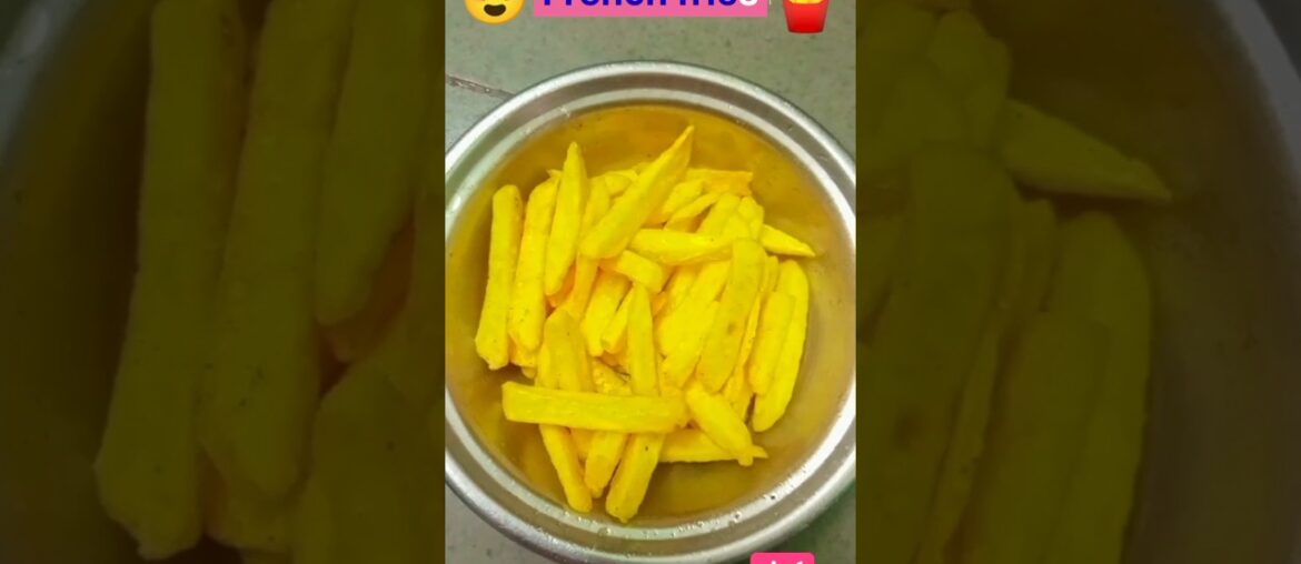 French fries recipe 😋🍟#youtube #viral#recipe#youtubeshorts#cooking#shorts#trending#fries#frenchfries