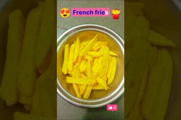 French fries recipe 😋🍟#youtube #viral#recipe#youtubeshorts#cooking#shorts#trending#fries#frenchfries
