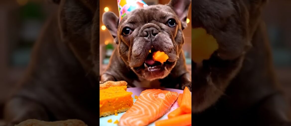 Rare Isabella Frenchie’s FIRST ASMR Mukbang   #ASMRDog #FrenchBulldog #IsabellaFrenchie #DogEating