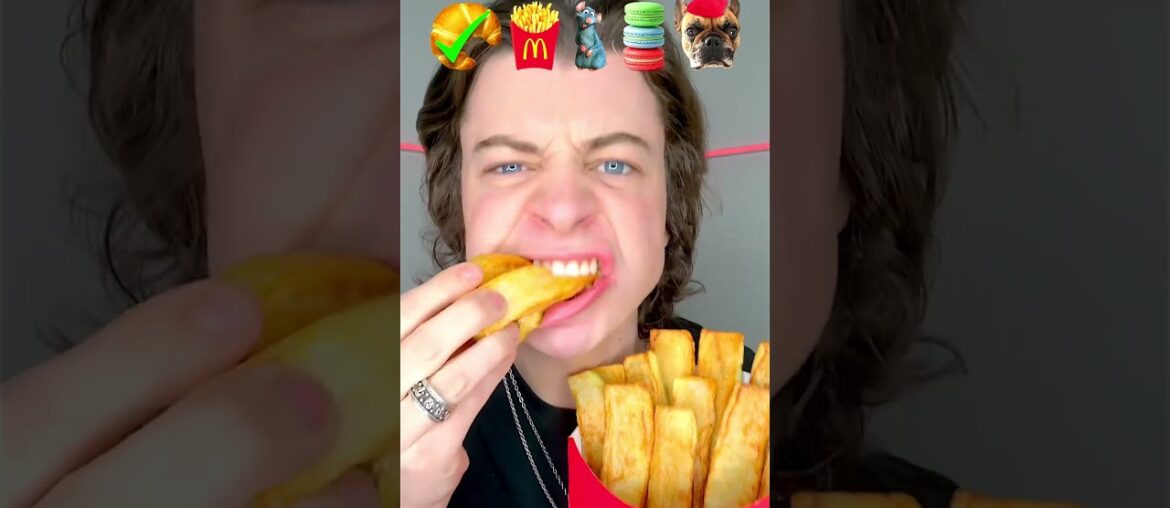 Giant French food ASMR #shorts #cutform