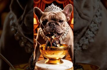 Rare Isabella Frenchie’s FIRST ASMR Mukbang   #ASMRDog #FrenchBulldog #IsabellaFrenchie #DogEating