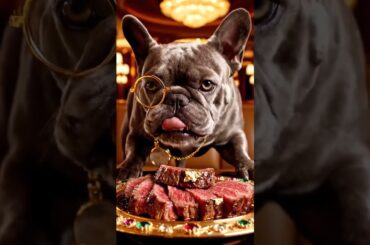 Rare Isabella Frenchie’s FIRST ASMR Mukbang   #ASMRDog #FrenchBulldog #IsabellaFrenchie #DogEating