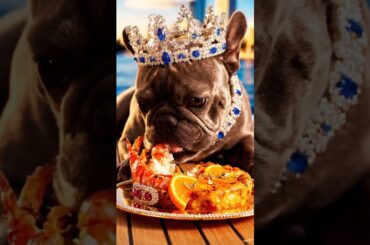 Rare Isabella Frenchie’s FIRST ASMR Mukbang   #ASMRDog #FrenchBulldog #IsabellaFrenchie #DogEating