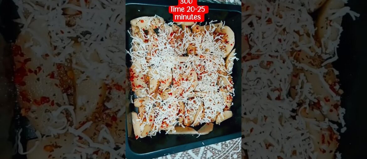 without fry 🍟 cheese loaded french 🍟 fries #easyrecipe #youtubeshorts #shortsrecipe 🍟🥔🍟🥔🍟🥔🍟