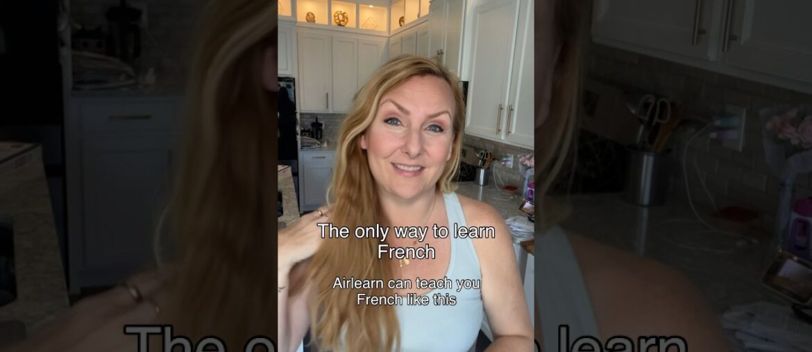 French vocabulary is just vibes at this point. Airlearn holding my hand through it fr 🤍 #airlearn