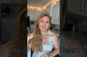 French vocabulary is just vibes at this point. Airlearn holding my hand through it fr 🤍 #airlearn