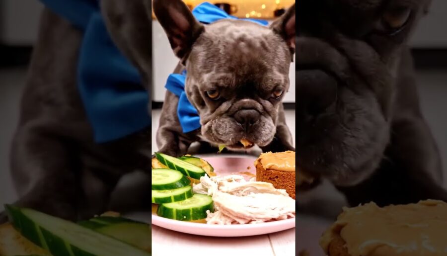 Rare Isabella Frenchie’s FIRST ASMR Mukbang #ASMRDog #FrenchBulldog #IsabellaFrenchie #DogEating