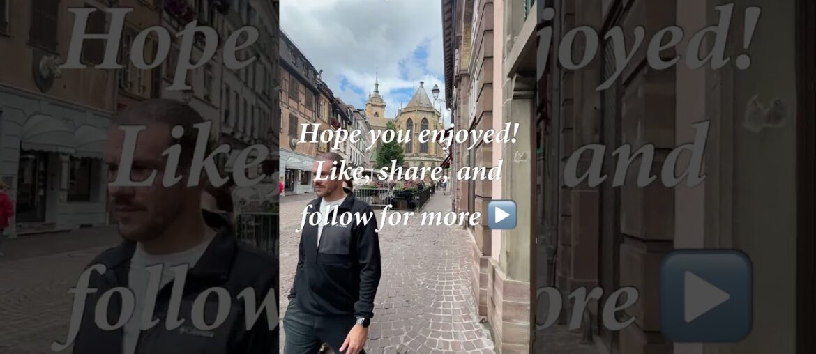 The beautiful alsatian village of Colmar, France #travel #holiday #france #europe #walking #tour