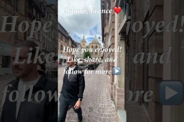 The beautiful alsatian village of Colmar, France #travel #holiday #france #europe #walking #tour