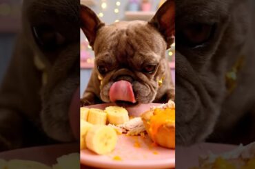 Rare Isabella Frenchie’s FIRST ASMR Mukbang   #ASMRDog #FrenchBulldog #IsabellaFrenchie #DogEating