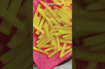 French Fries or Finger chips or  Potato Fries #shorts