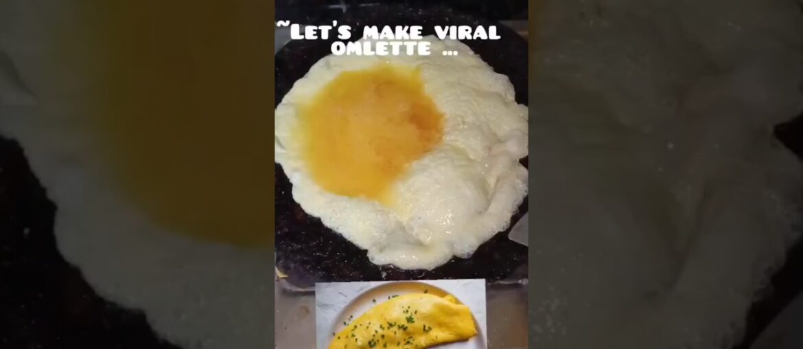 viral french omlette 🧀🥚🍳#omlette #egg