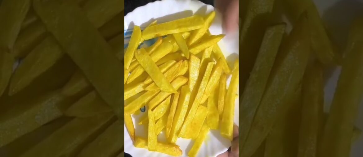 Delicious and Crispy French Fries #food #cooking #recipe #frenchfries #crispysnacks