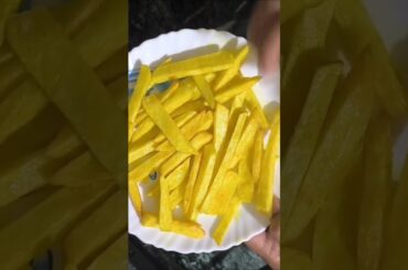 Delicious and Crispy French Fries #food #cooking #recipe #frenchfries #crispysnacks