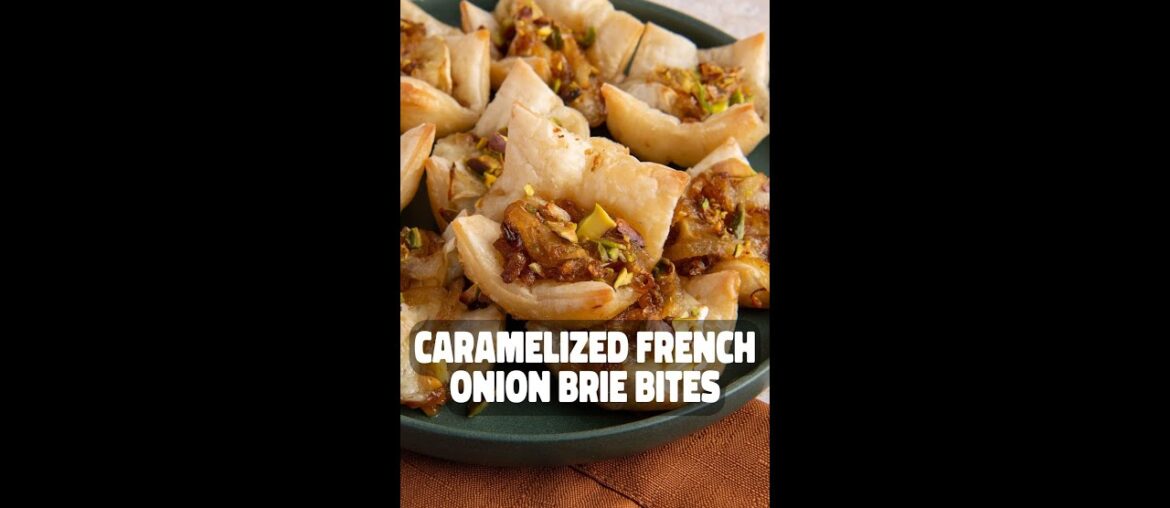 Warning: These French Onion Brie Bites Won’t Last 5 Minutes! Warning: These French Onion Brie Bites Won’t Last 5 Minutes!