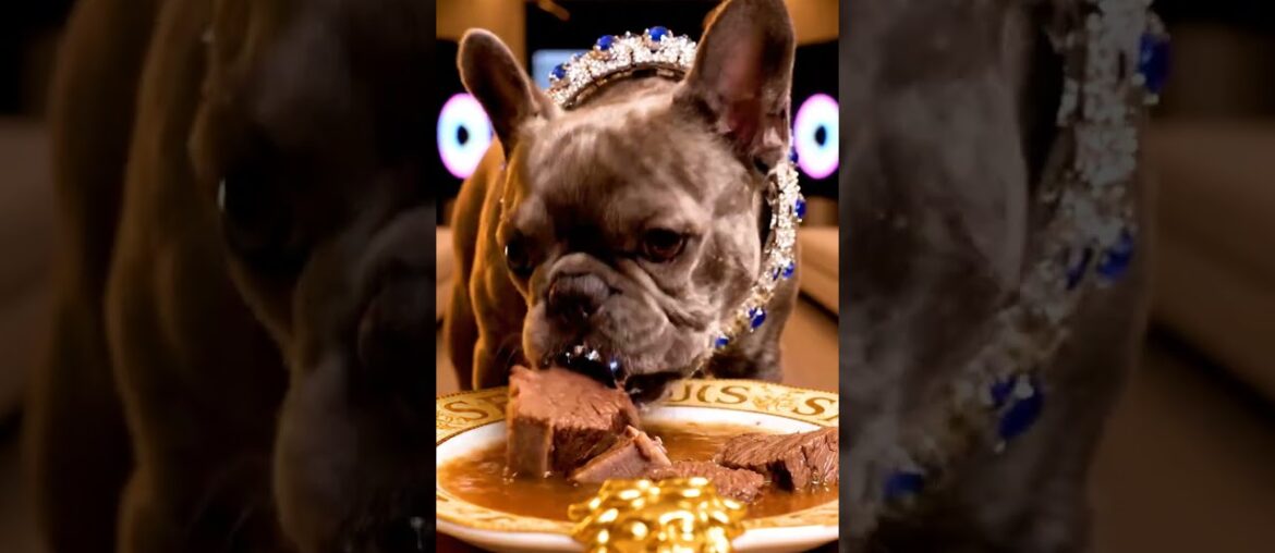 Rare Isabella Frenchie’s FIRST ASMR Mukbang   #ASMRDog #FrenchBulldog #IsabellaFrenchie #DogEating