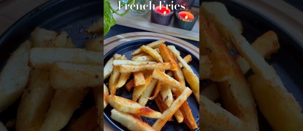 PERFECT FRENCH FRIES RECIPE #potato #fries #frenchfries #crispy #recipe #shorts