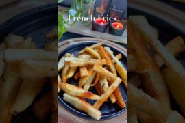 PERFECT FRENCH FRIES RECIPE #potato #fries #frenchfries #crispy #recipe #shorts
