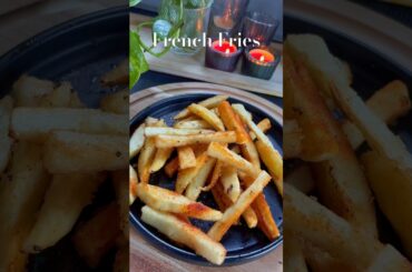 PERFECT FRENCH FRIES RECIPE #potato #fries #frenchfries #crispy #recipe #shorts