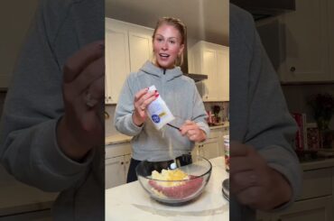 French Onion Meatloaf with protein mashed potatoes (550 cals + 50g protein)