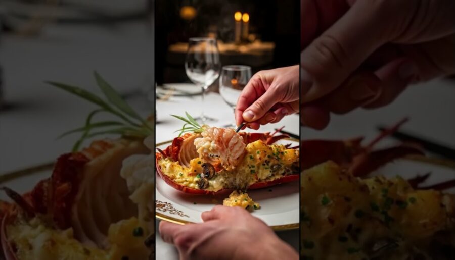 Make Lobster Thermidor Like a Chef! 🦞 Classic French Luxury Food