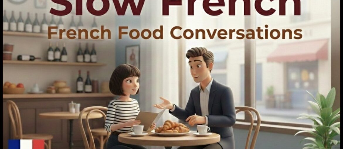 Talk About French Food & Meals | 10 Real French Conversation Practice | Beginners A1–A2 Talk About French Food & Meals | 10 Real French Conversation Practice | Beginners A1–A2