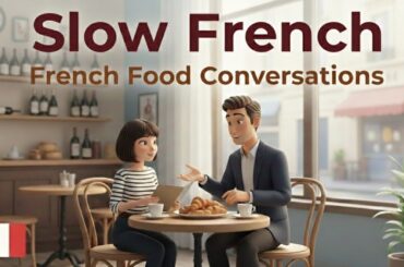 Talk About French Food & Meals | 10 Real French Conversation Practice | Beginners A1–A2