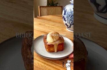 Brioche French Toast with Cashew Butter | The Best FRENCH TOAST recipe #foodshorts