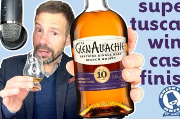 Glenallachie Grattamacco 10: French Oak Super Tuscan wine cask finish!