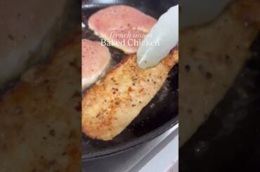 Easy French Onion Chicken