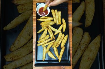 Crispy French Fries | Air Fryer Recipe | #crispyfrenchfries #healthyrecipes #lessoil #kitchenofsima