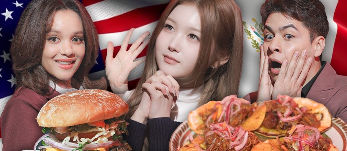 🇺🇸 USA vs 🇲🇽 Mexico: Which Food Would a K-Pop Idol Choose? | World War Chef