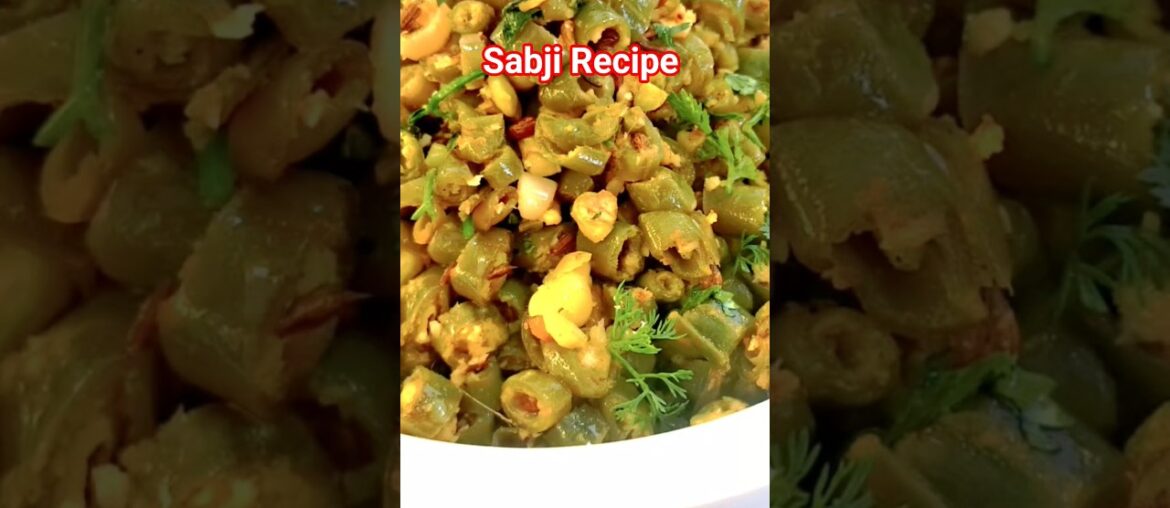 French Beans Bhujiya Sabji Recipe #shorts #trending #cooking #Sabji #viral #recipe #short