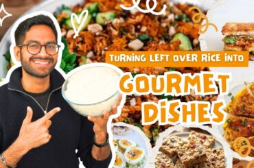 TESTING *GOURMET* LEFTOVER RICE RECIPES FROM THE INTERNET 👀🔥
