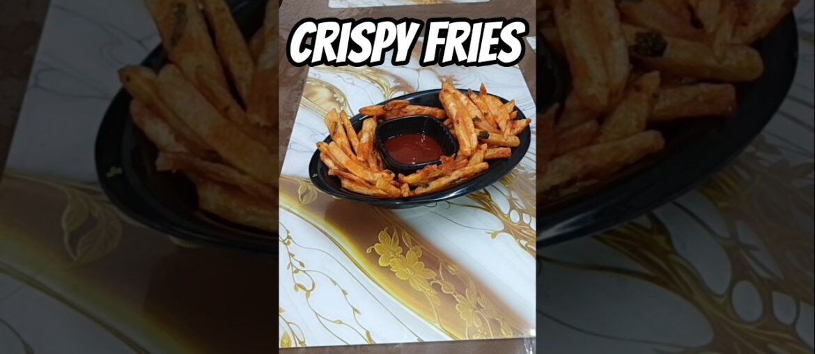 Iftar Episode 8/30 Crispy Fries Recipe| French fries #shorts #recipe #crispyfries