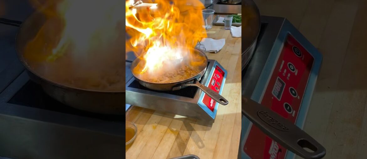 Date night: traded the usual dinner for a French cooking class. 10/10 #shortsviral #shorts