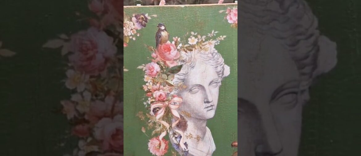 Wine Box Upcycle IOD DIY Wine Box Upcycle IOD DIY