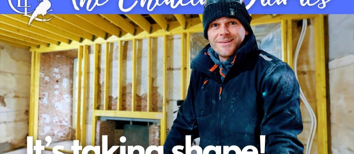 NEXT PHASE: The NEW FRAMEWORK's Going up in the Chateau's Grand Dining Room! 🏰🛠️