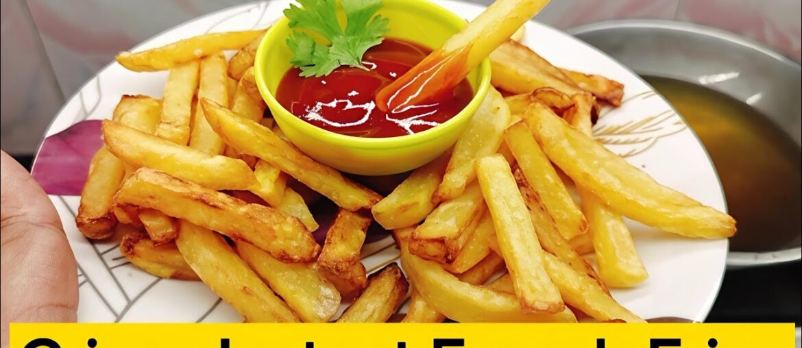 How to make french fries at home // french fries recipe // crispy french fries #sagarkitchen #video